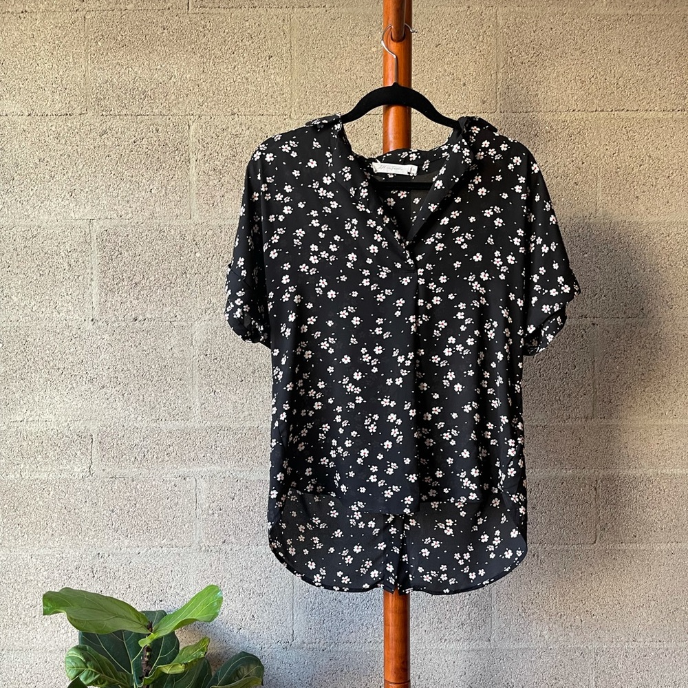 Black blouse from All in Favor from Nordstrom | S